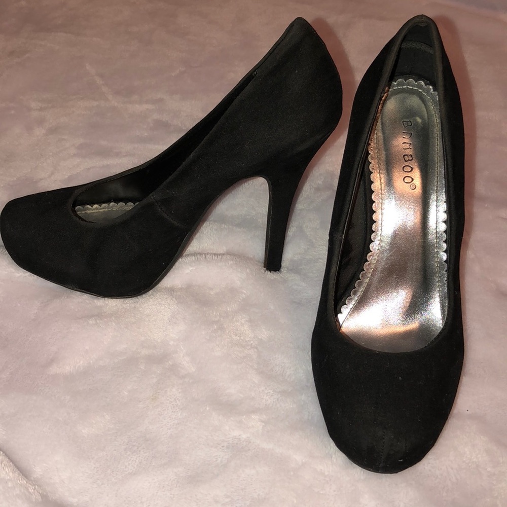 Black Platform Heels